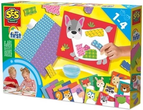 SES Creative My First – trganje in lepljenje