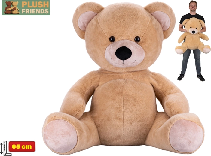 Plišasti medvedek Plush Friends 65 cm bež