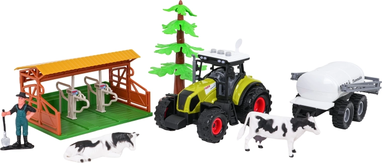 Interaktivni traktor z lučmi in zvoki