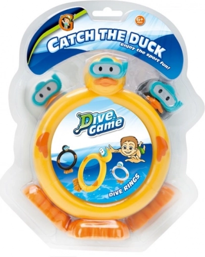 vodna igra ujemi račke – obroči za vodo