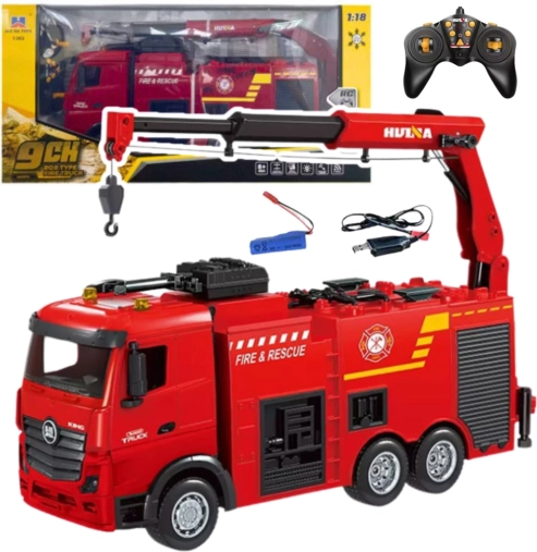 RC gasilsko vozilo s žerjavom 1:18