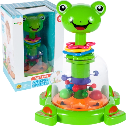 vrtavka žabica s kroglicami