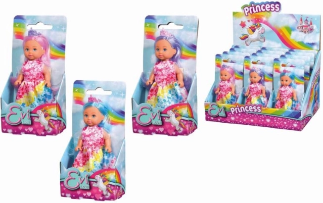 Lutka Evička mavrična princesa