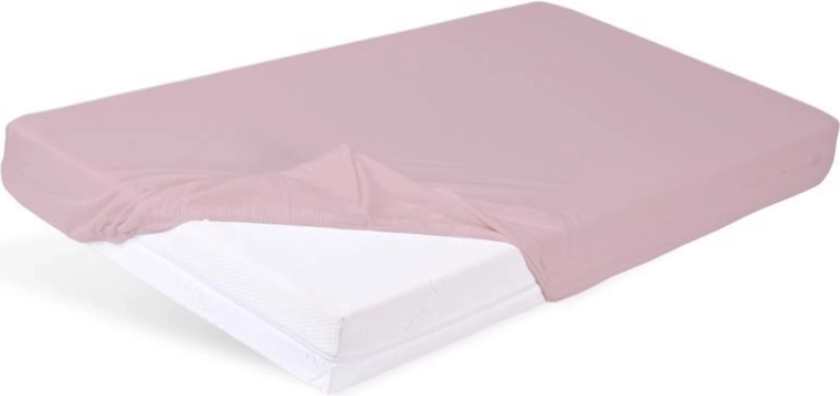 Babymatex nepremočljiva bambusova rjuha z elastiko starorožnata 60 × 120 cm