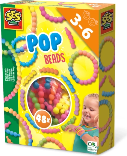 Pop perlice za ustvarjanje zapestnic in ogrlic