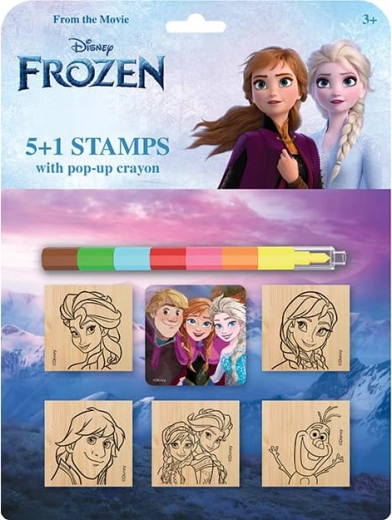 Komplet žigov s voščenkami Frozen - Ledeno kraljestvo