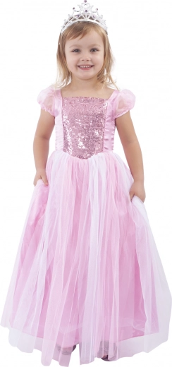Children's costume pink princess (M)