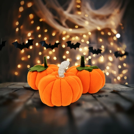 Halloweenska dekoracija buče – 1 kos