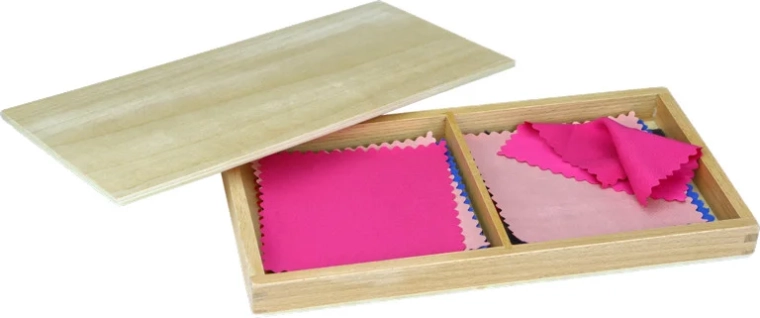 Fabric samples for sensory activities