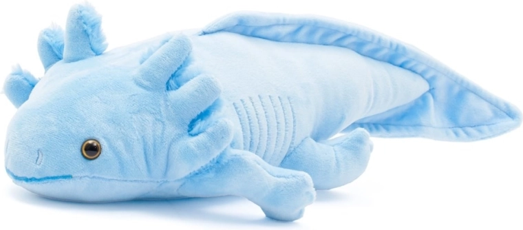 Plišasti aksolotl Baby Mix 45 cm moder