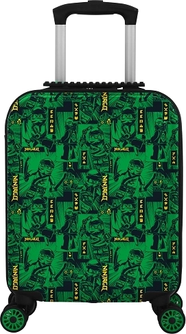 LEGO Ninjago green kids’ travel suitcase 46 cm (XS)