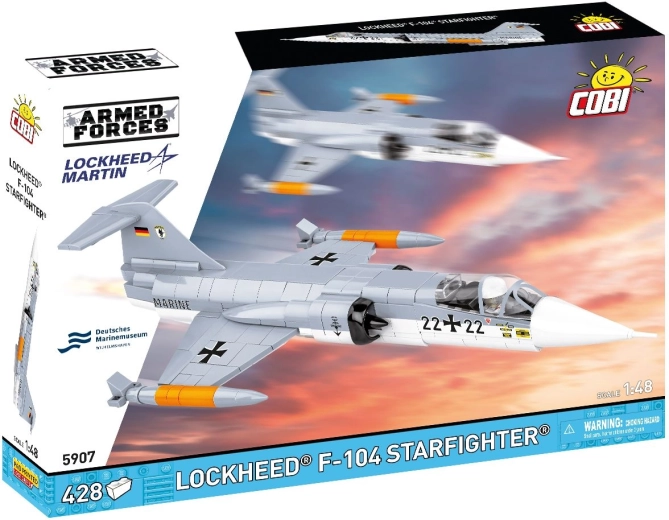 Cobi Armed Forces Lockheed F-104 Starfighter 1:48