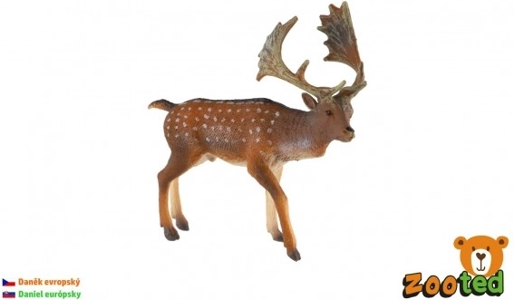Plastična figurica evropskega damjaka 13 cm