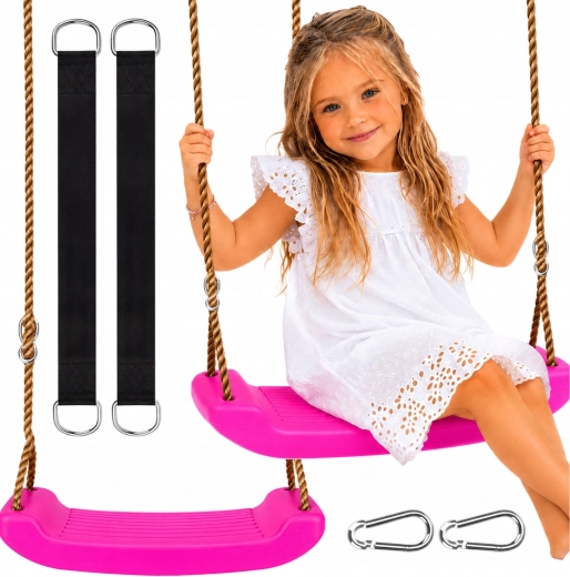 Otroška gugalnica Swing-y rožnata - 1 kos