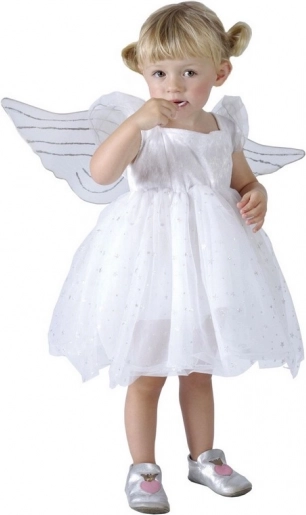 Pustni kostum - angel za otroke