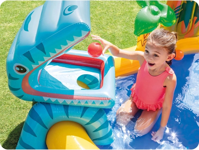 Dinozaver za hranjenje z žogicami