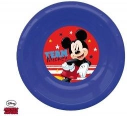 3D plastični krožnik Mickey – 1 kos