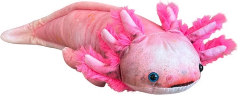 Plišasti aksolotl 38 cm rožnat
