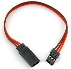 Podaljšek kabla za servo 15 cm JR (ploski) - 1 kos