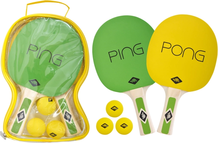 Schildkröt set za namizni tenis Ping Pong z etuijem