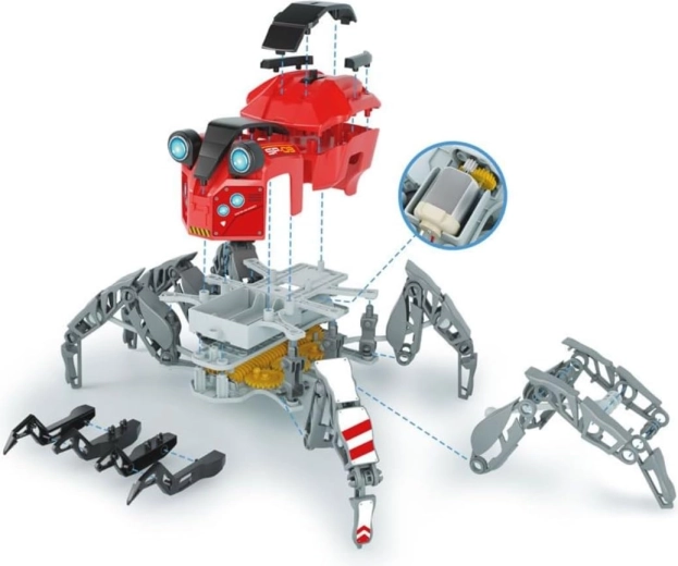 Sestavite robota iz več kot 100 delov