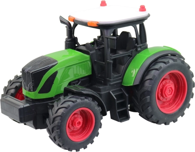 Realistic look of a farm tractor