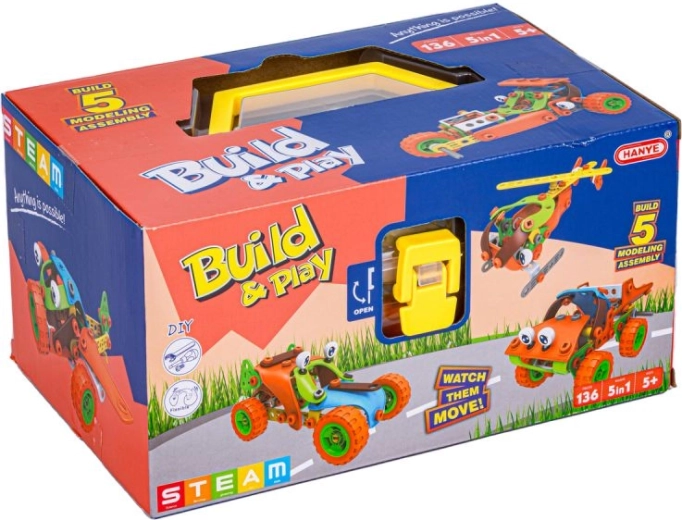 5-in-1: multiple models from one set