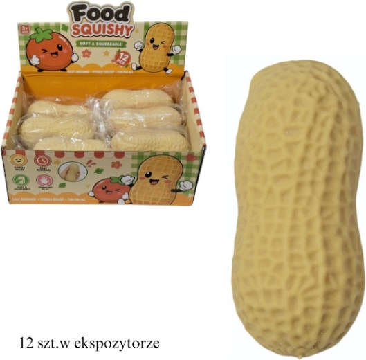 Anti-stress squeeze peanut - 1 piece