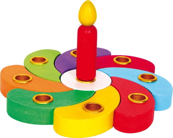 Lesena rojstnodnevna rožica small foot