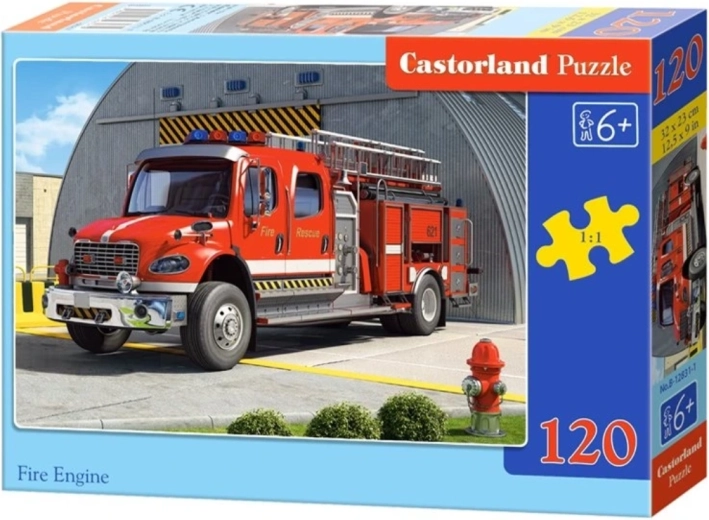 Children's Fire Truck Puzzle, 120 Pieces