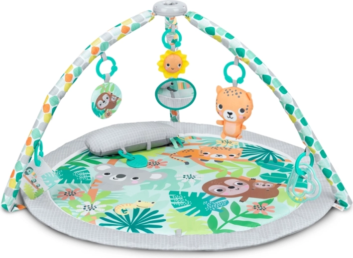Bright Starts igralna podloga z aktivnostmi Wild Rainforest FoldAway