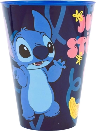Plastični lonček Stitch, 430 ml