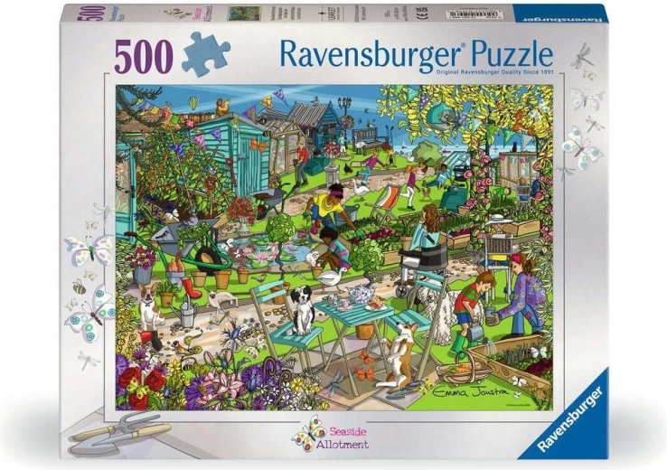Ravensburger puzzle Seaside Garden 500 pieces