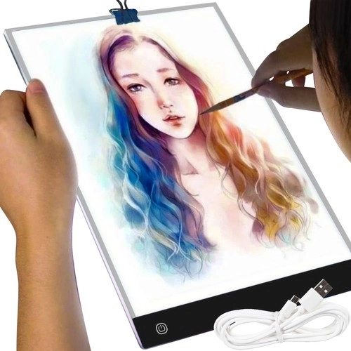 ultratanka LED svetlobna podloga za risanje A4 z USB napajanjem
