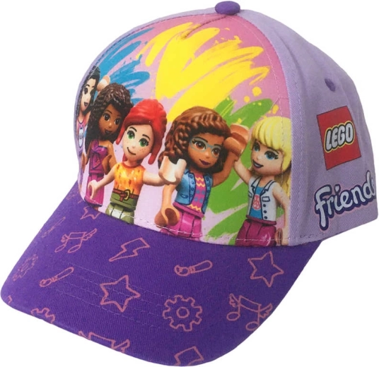 Otroška kapa s ščitnikom Lego Friends - 1 kos