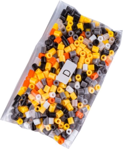 Lots of beads for a detailed 3D model