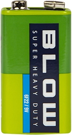 BLOW baterija 9V 6F22 super heavy duty - 1 kos