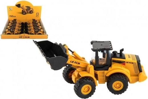 Gradbeni stroj nakladalec plastični na vztrajnik