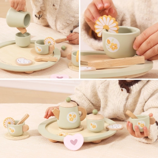 Okrogel pladenj za enostavno serviranje