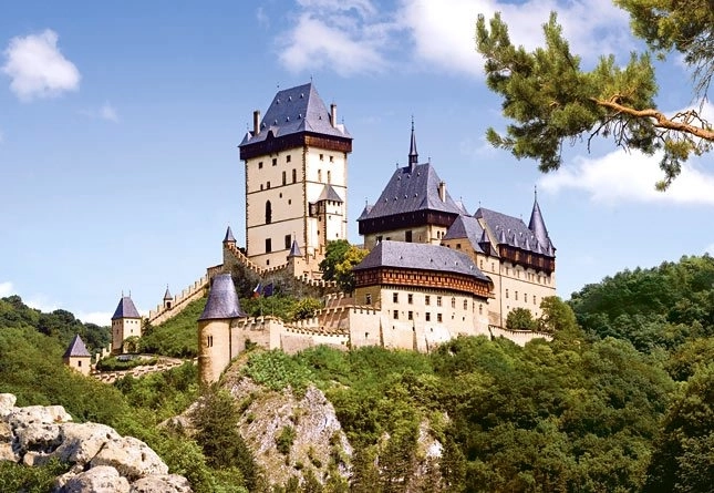 Castorland sestavljanka Karlštejn – 1000 koščkov