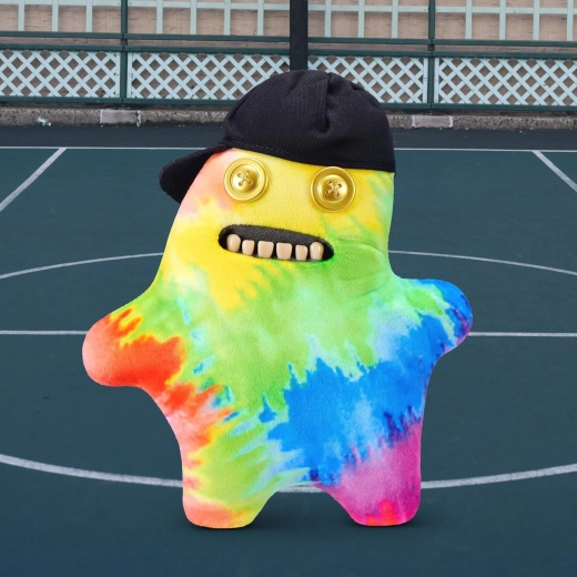 Gold teeth and button eyes