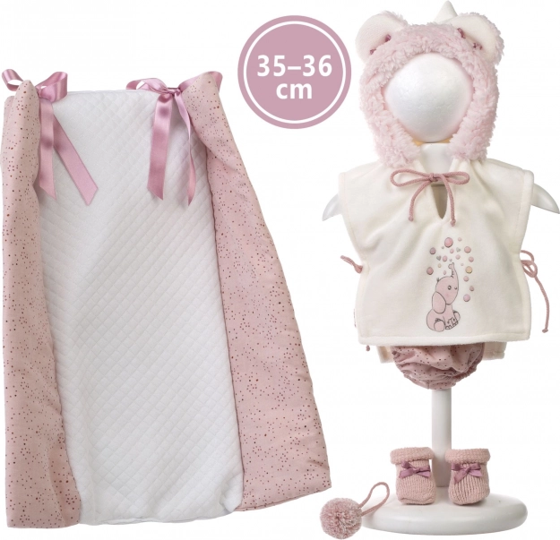 obleka za dojenčkovo punčko New Born 35–36 cm