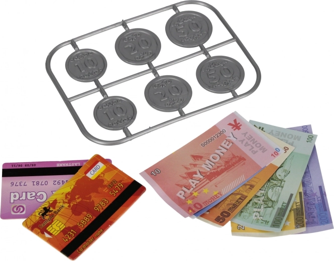 Banknotes, coins and payment cards