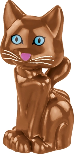 Cute cat as part of the diorama