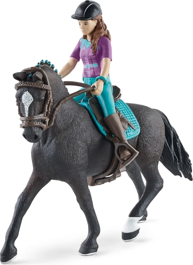 Schleich Horse Club Lisa s konjem Stormom