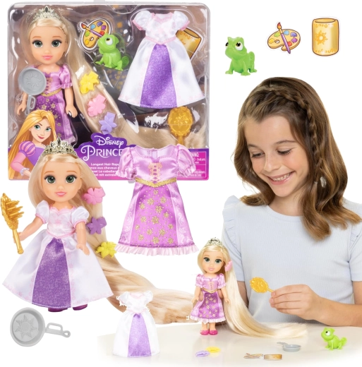 Mini punčka Disney Zlatolaska z dodatki