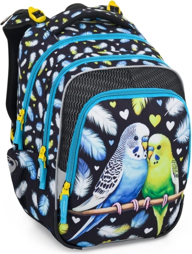 Bagmaster BETA 25 school backpack parrot