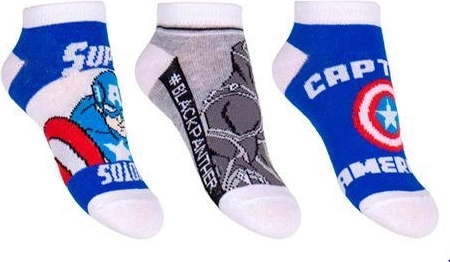 Avengers Ankle Socks Set - 3 Pairs