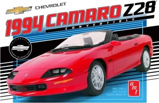 Plastični model avtomobila 1994 Chevy Camero Convertible 1:20 AMT
