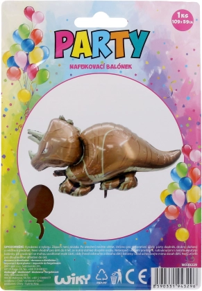 Napihač balon v obliki dinozavra